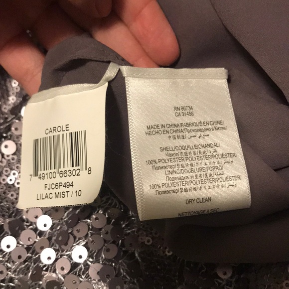 BCBG MaxAzaria Sequin Strapless Cocktail Dress - Picture 6 of 6